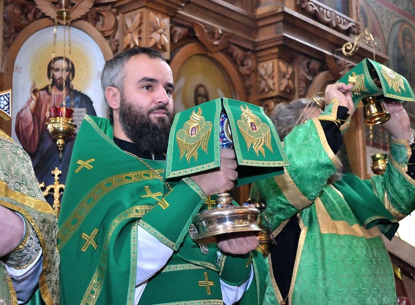 День  памяти перенесения мощей святого благоверного великого князя Александра Невского, небесного покровителя строящегося Собора отметили  12 сентября в нашем храме.