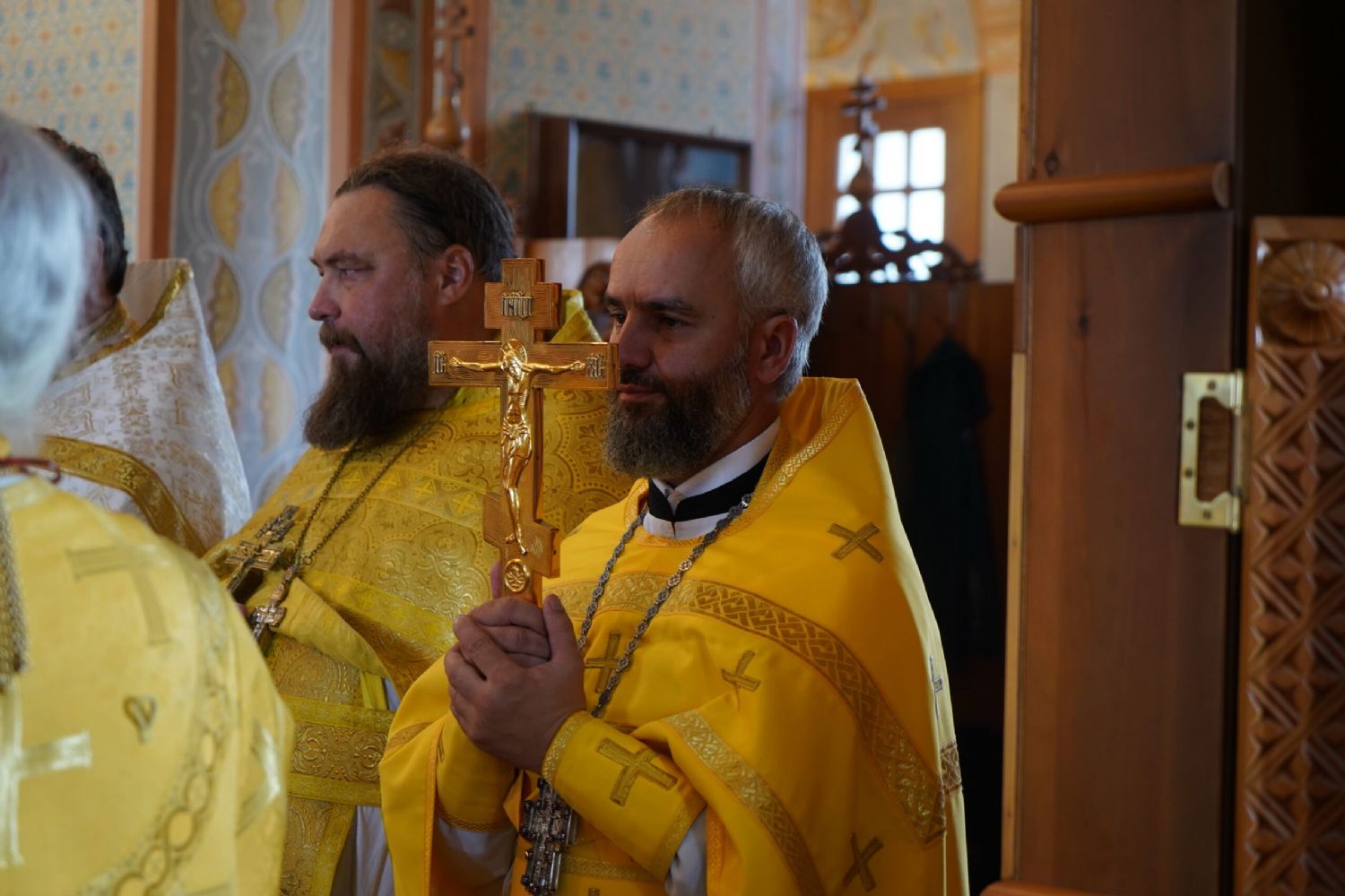 Соборное богослужение в день памяти сщмч. Иакова, архиеп. Барнаульского