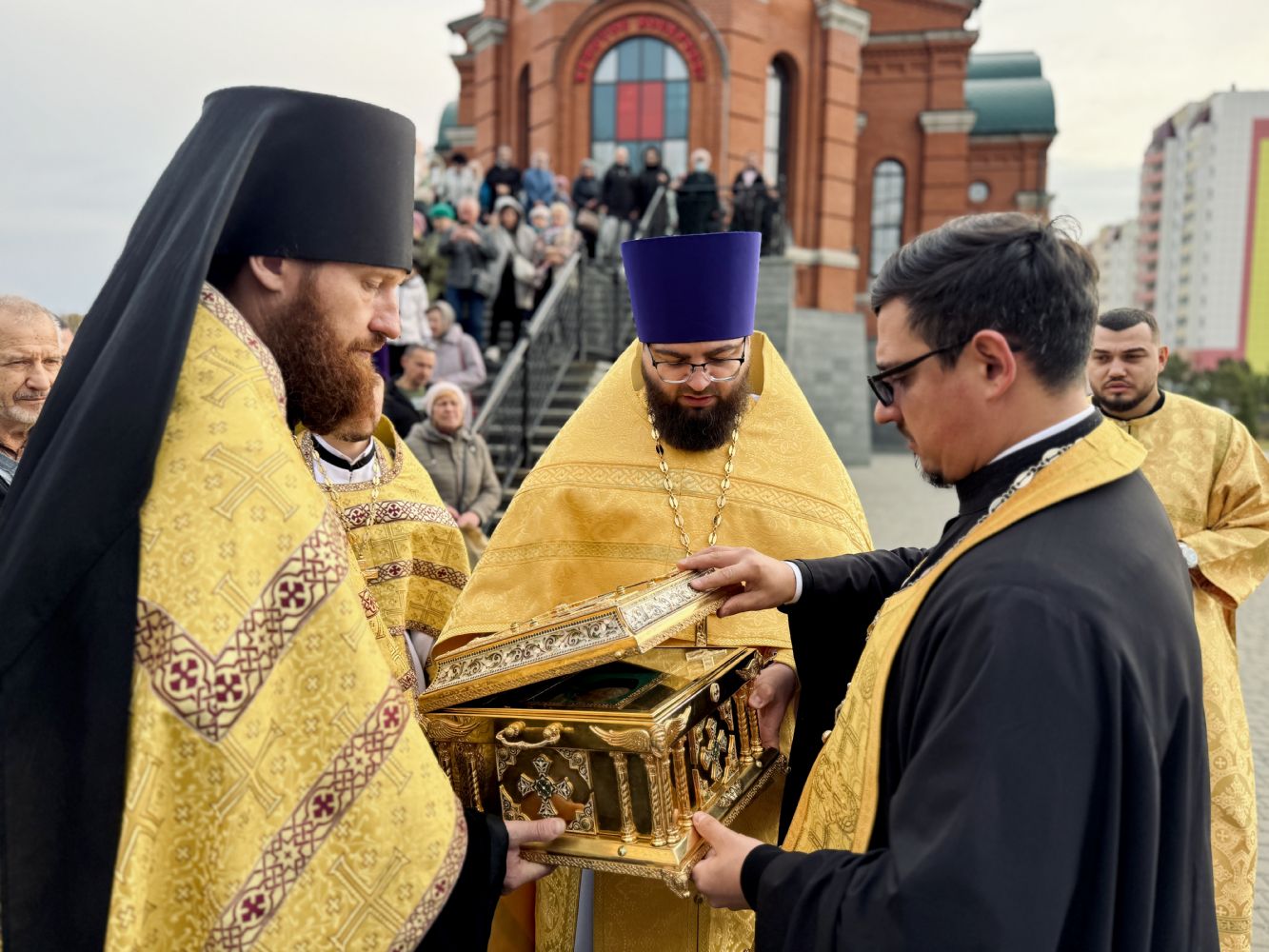 Проводы мощей свт. Иннокентия Московского в Славгородскую епархию