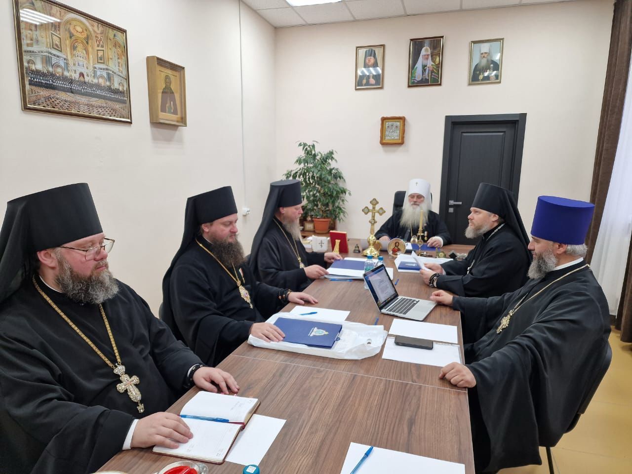 Заседание Архиерейского совета Алтайской митрополии