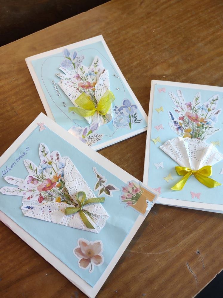 В Воскресной школе прошел мастер-класс ко Дню матери