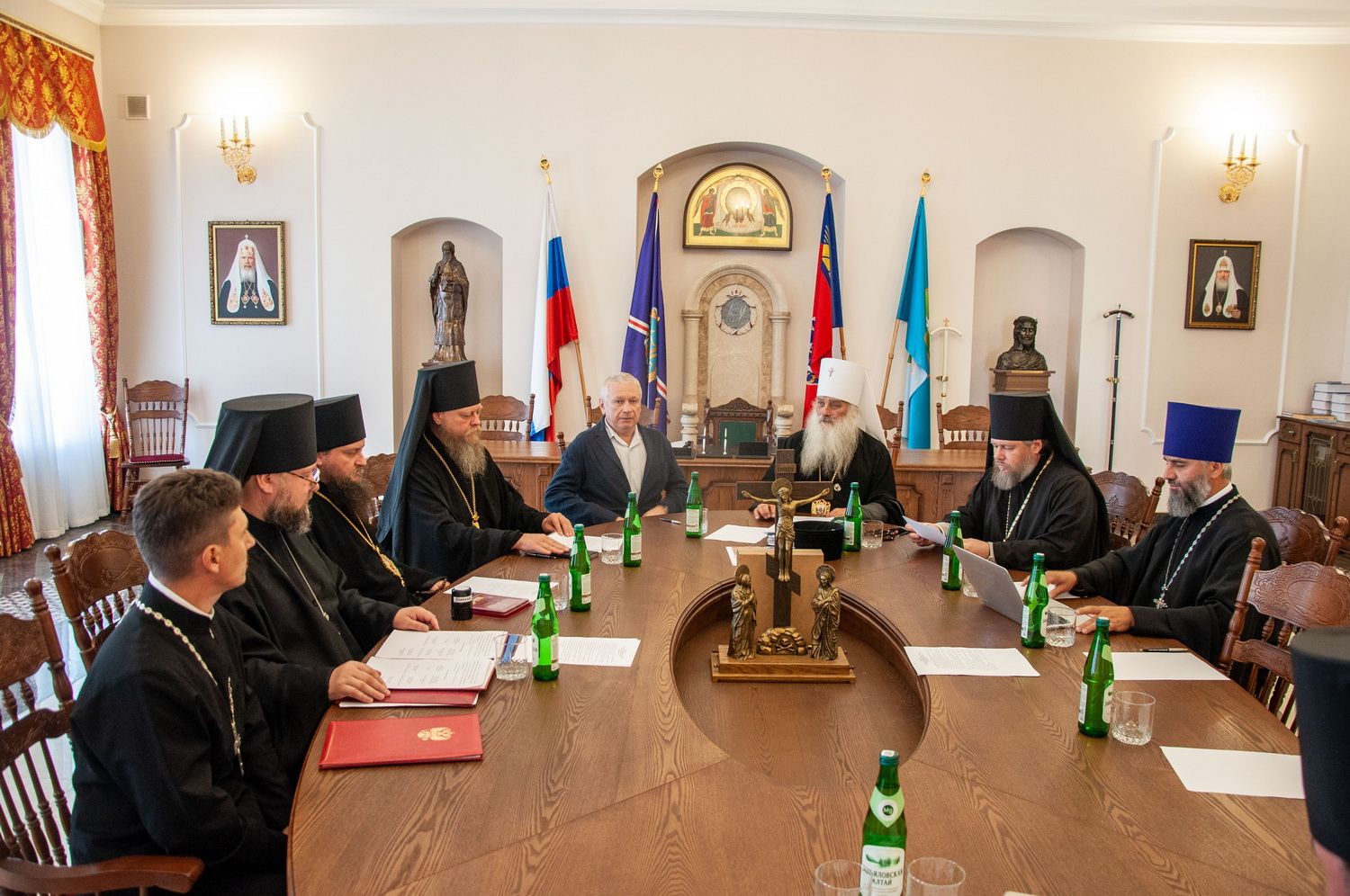 Заседание Архиерейского совета Алтайской митрополии