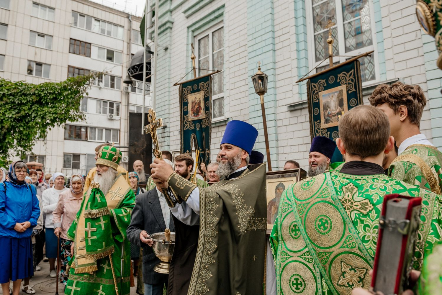 В день памяти преставления преп. Антония Печерского Архипастырь возглавил Литургию