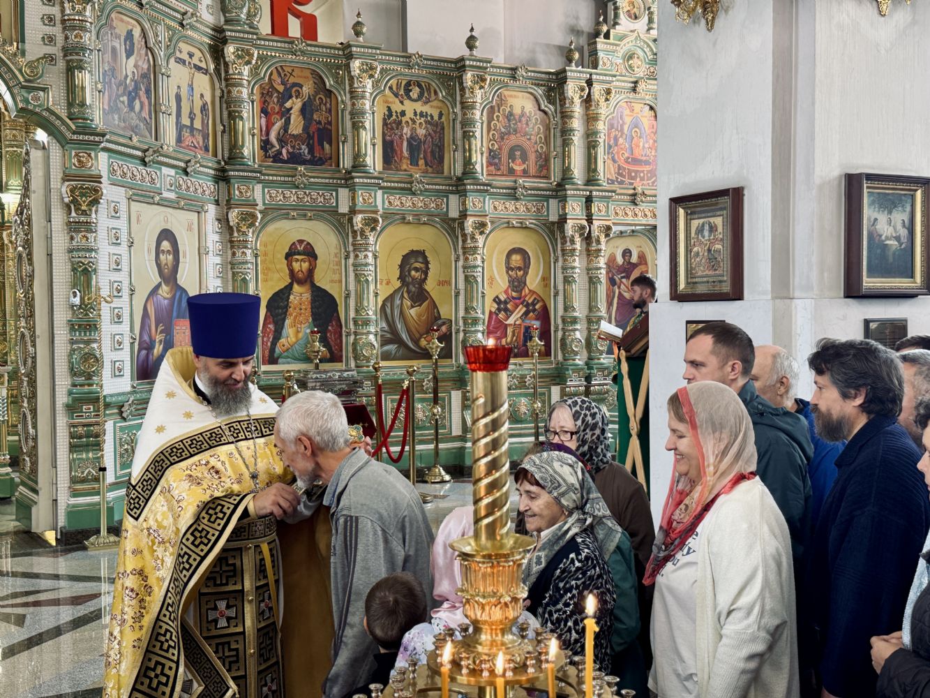 Литургия в день памяти иконы Божией Матери «Одигитрия»