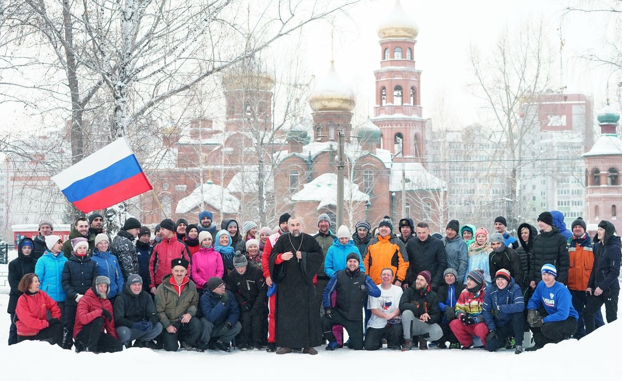 Трезвая пробежка 1 января прошла второй раз в Барнауле