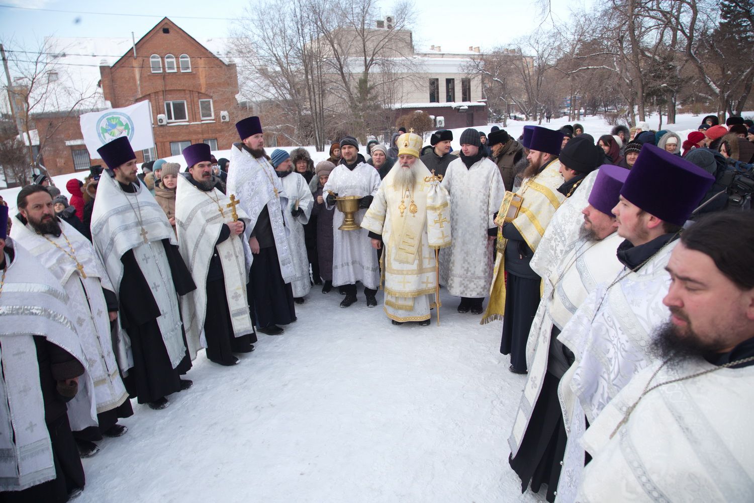 Крестный ход в день памяти святой мученицы Татианы в Барнаульском городском благочинии