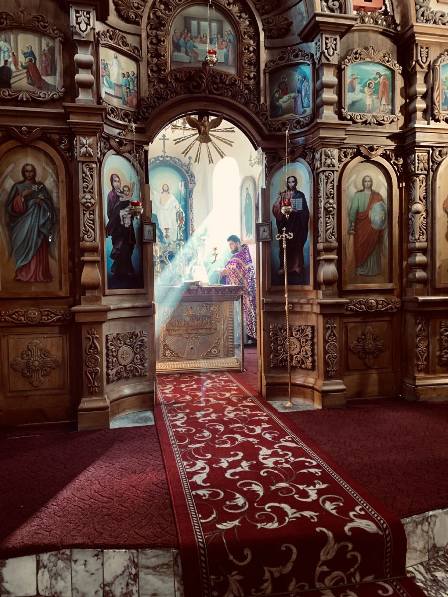 В день памяти сорока Севастийских мучеников протоиерей Андрей Басов совершил Литургию Преждеосвященных Даров 