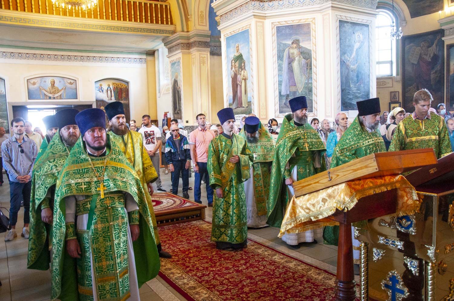 Протоиерей Андрей Басов сослужил митрополиту Сергию в день его тезоименитства 