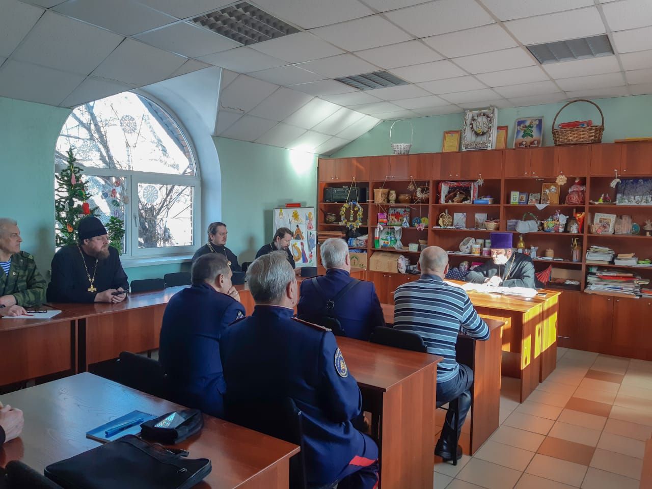 Казаки и священнослужители Алтайской митрополии и Омской епархий обсудили перспективы соработничества