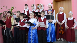 Рождественский концерт 2013г. в информационно-библиотечном центре (видео)