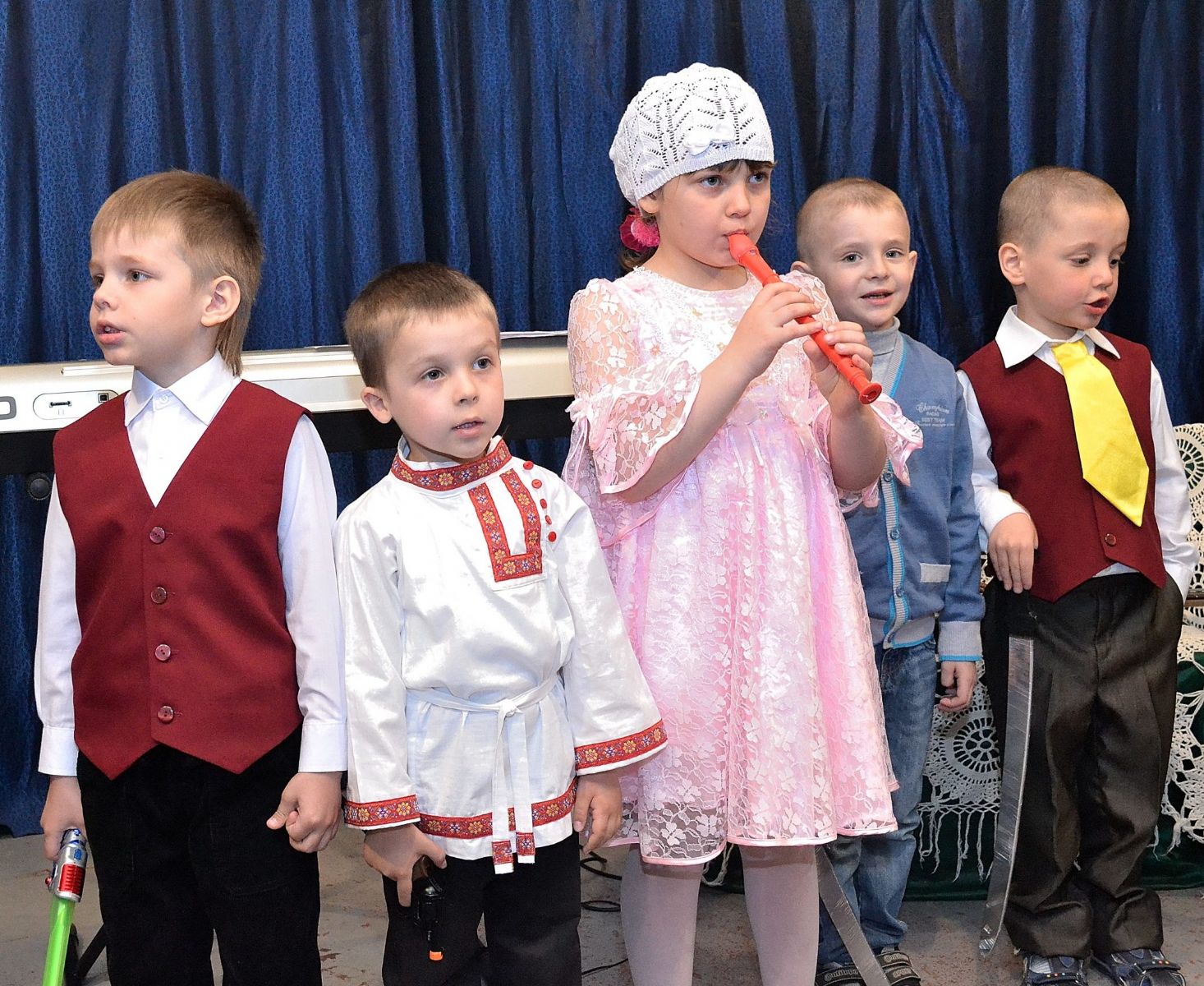 В воскресной школе состоялся традиционный Пасхальный концерт