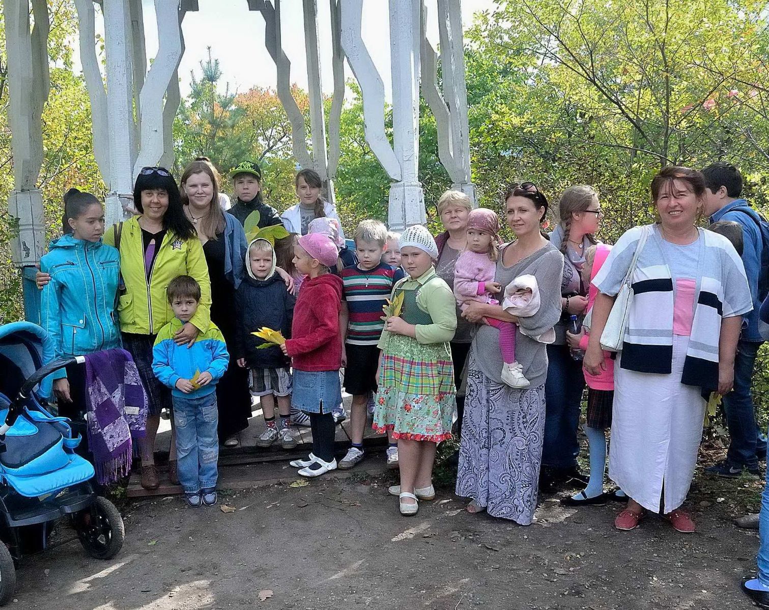 Учащиеся воскресной школы посетили барнаульский дендрарий