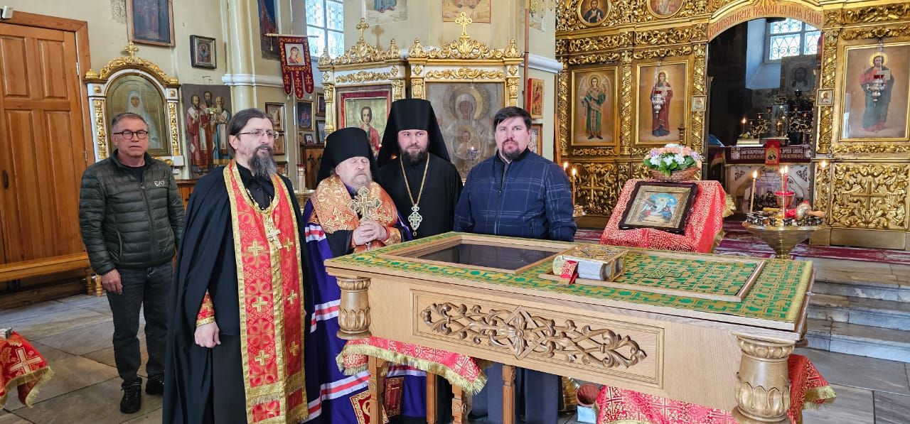 В Ишимской епархии встретили мощи преподобного Макария Алтайского
